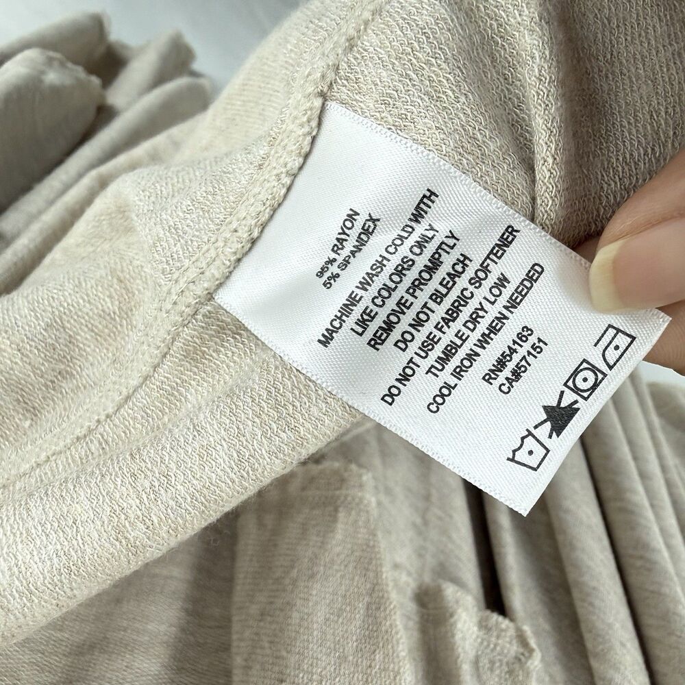 Calvin Klein Performance Women’s  Small Drape Front Cardigan with Rib Sleeves - Picture 16 of 16